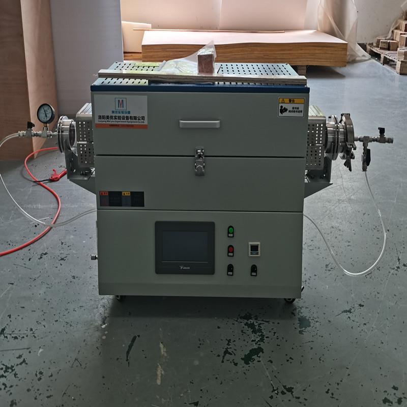 实验室触摸屏控温管式炉可以记录温度曲线真空通气体规格齐全