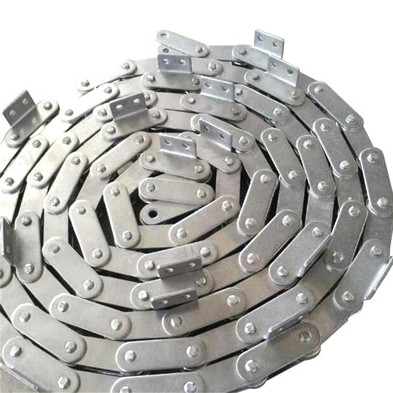 供应304不锈钢工业传动链条弯板链条食品机械耐磨损不锈钢条
