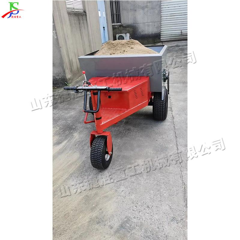 电动座驾冲砂机 座驾式充砂梳草机 Small Sport Lawn Sander