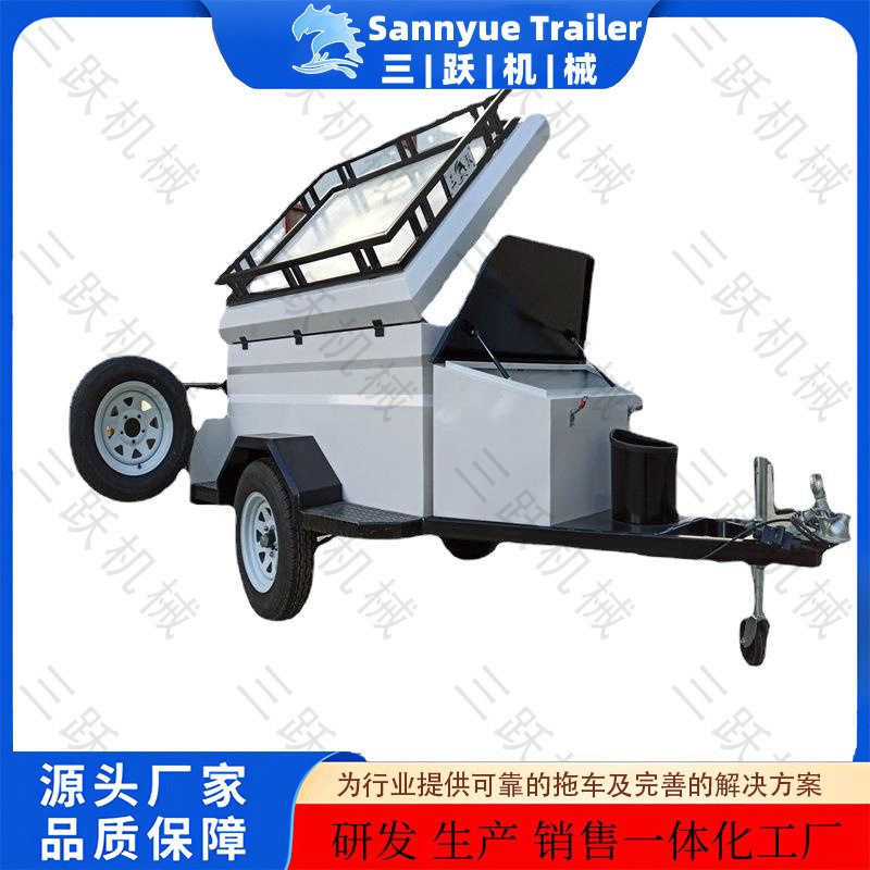 自驾游拖挂车 拖挂式房车越野汽