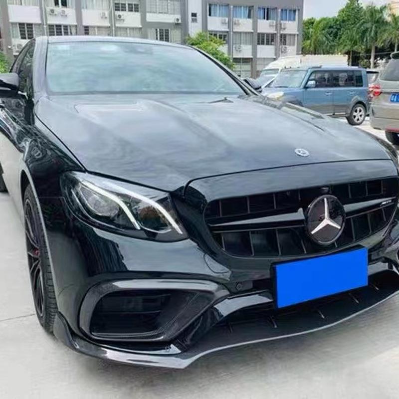 适用奔驰E级213老款改新款16-20款改装23款立标AMG63迈巴赫包围