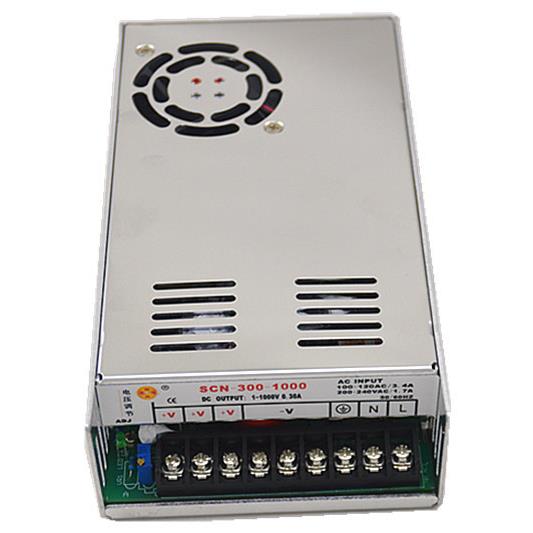 S-300-10000-5Ｖ控制1000V0.3A300Ｗ恒流恒压型可调电源