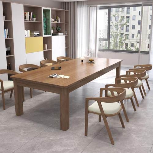 实木客厅大长书桌带抽屉家用工作台双人写字学习多功能大板长条桌