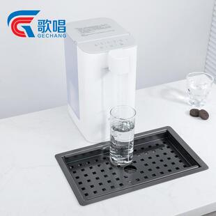 歌唱餐边柜水槽超浅迷你小单槽纳米黑色不锈钢水池中岛台吧台台中