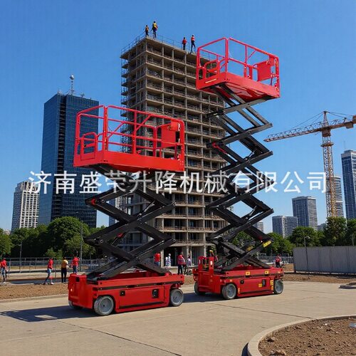 14米500公斤全自行剪叉升降平台现货供应
