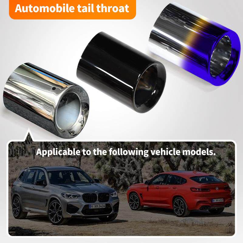 适用于18-21款宝马X4X3专用原厂款汽车排气管装饰尾喉汽车尾喉