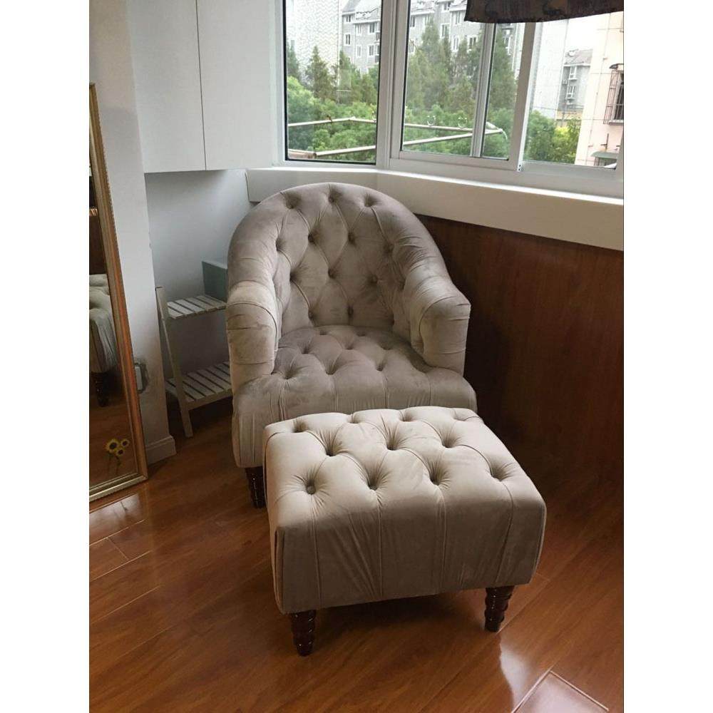 美式卧室躺椅轻奢单人沙发椅小户型阳台休闲椅老虎椅单人沙发脚凳,家装灯饰光源,其它灯具灯饰,淘宝优惠券,粉丝福利购,淘宝优惠卷