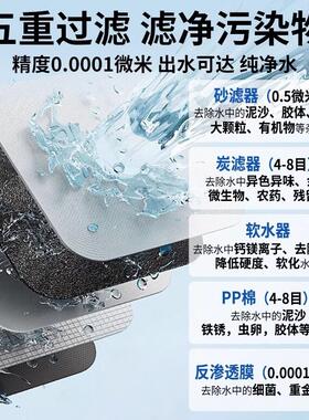 大水型工业净化设备RO反渗透设备净水设超纯备水去离水793子处理