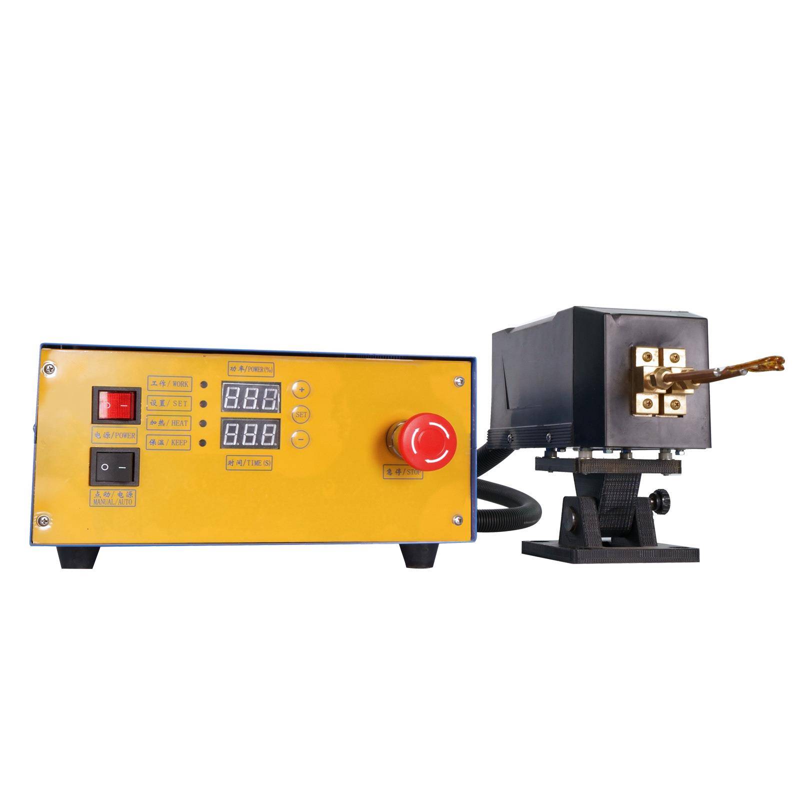 超高频淬火设备小型温度开关元件钎焊超高频加热设备