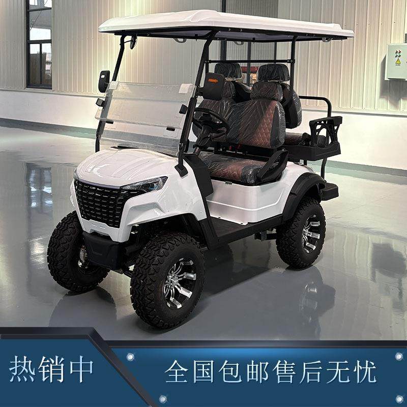 旅游景区酒店待楼盘售楼处摆渡车6-8座电动四轮观光车高尔夫球车