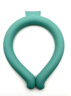 冰圈挂脖冰凉圈黑色PCM工厂日本夏冷感脖颈圈防暑降温冰项圈