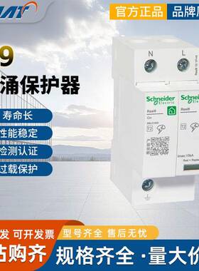 R9系列1P+N6KA浪涌保护器P+N10KA电涌防雷击保护器