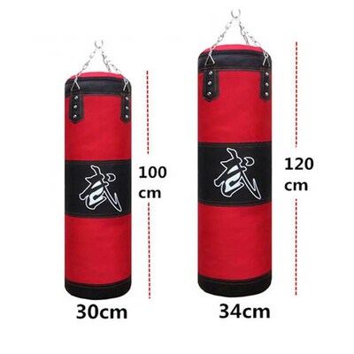 Punch Sandbag Durable Boxing Heavy Punch Bag With Metal Chai