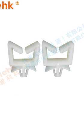 尼龙线卡插式线扣网线束线座电线USB固定白色夹子 电线固定扣