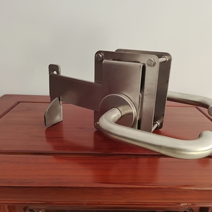 不锈钢猪舍门锁防撞锁机械配件猪舍专用门锁猪舍挂锁304不锈钢