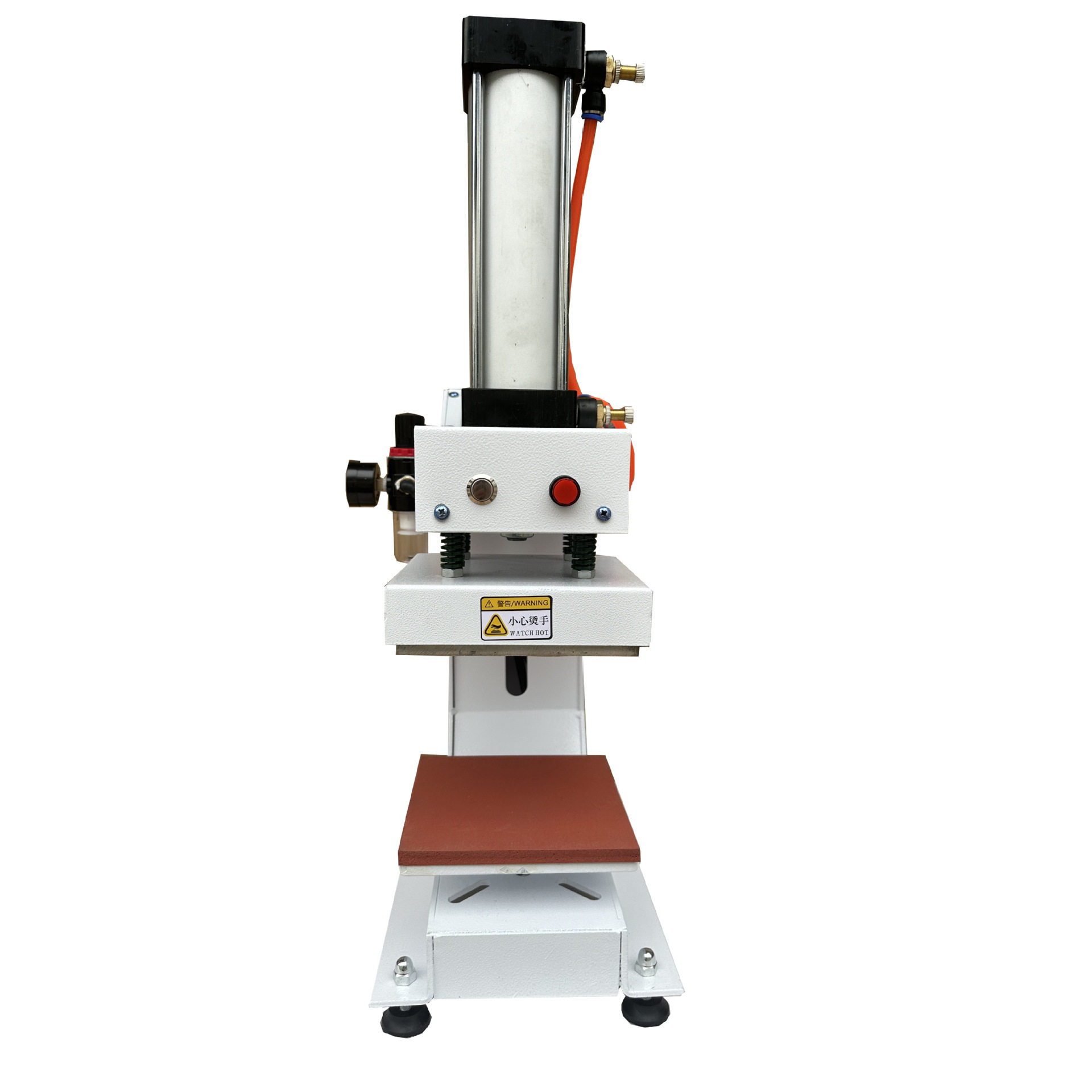 厂家直销单工位气动烫画机 烫T恤衣服烫商标唛标印花烫画热转印机