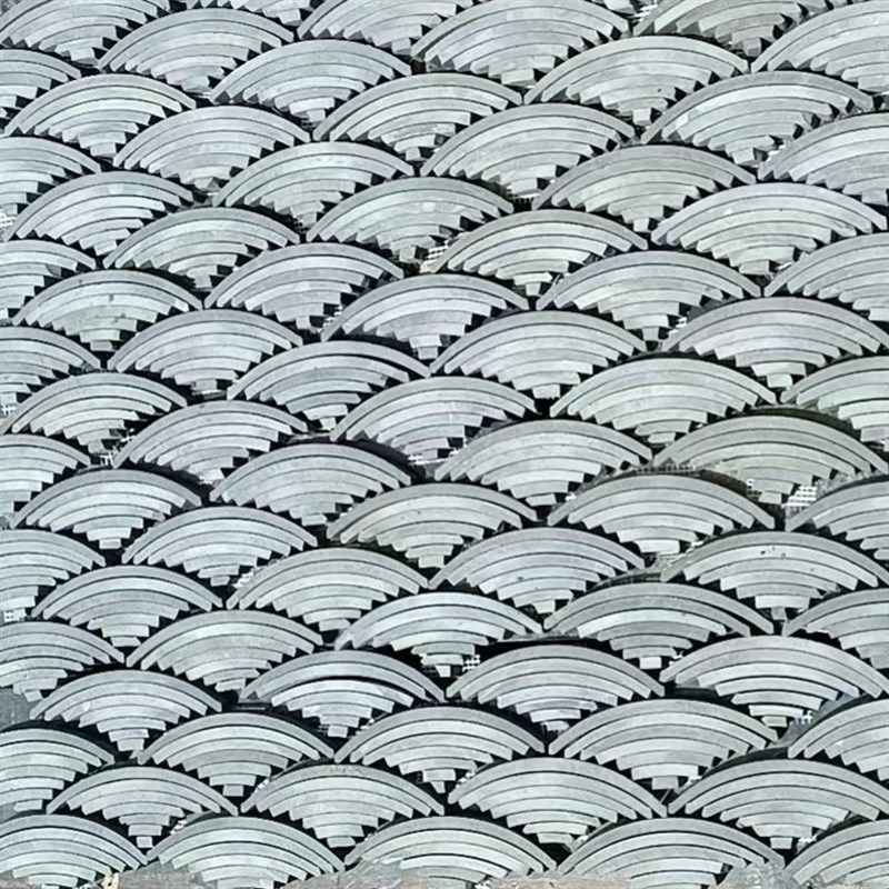 水波纹立瓦装饰瓦片立瓦拼花尺寸图案定制传统瓦片新做法装饰立瓦,基础建材,基础材料,淘宝优惠券,粉丝福利购,淘宝优惠卷