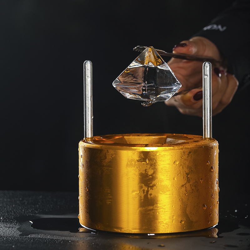 酒吧传奇 快速压钻石冰模冰球机器 忌冰块模具 冰球模制作器