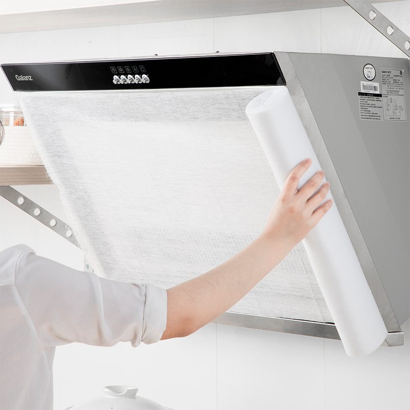 米长日式厨房防油烟贴纸家用油烟机过滤网防油污罩防油膜