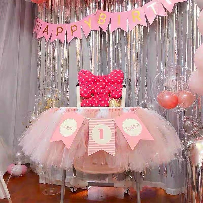 周岁布置椅uu纱桌裙儿童餐椅纱裙装饰围纱场景布置,节庆用品/礼品,节日装扮用品,淘宝优惠券,粉丝福利购,淘宝优惠卷