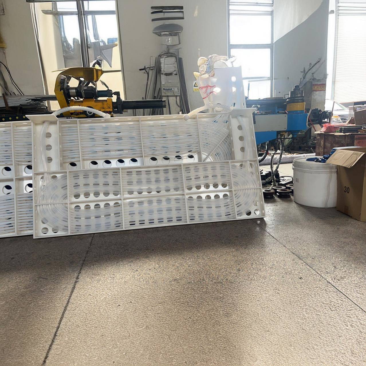 铁氟龙换热器四氟蒸汽特氟龙毛细管换热器防腐蚀冷暖交换器冷却管