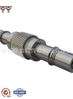 【折扣价】污水处理机械专用30CrMoA材质磨齿5级精度齿轮轴