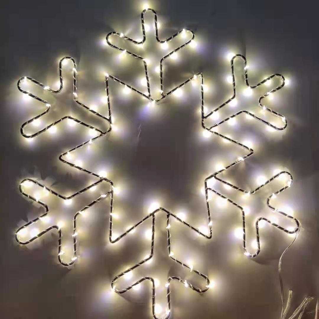 新款lLED铜线造型灯铁架雪花天使星星灯节日圣诞装饰灯柬埔寨出货