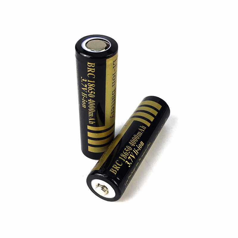 黑金BRC4000MAH 18650锂电池玩具小风扇动力手电筒电动工具电池组