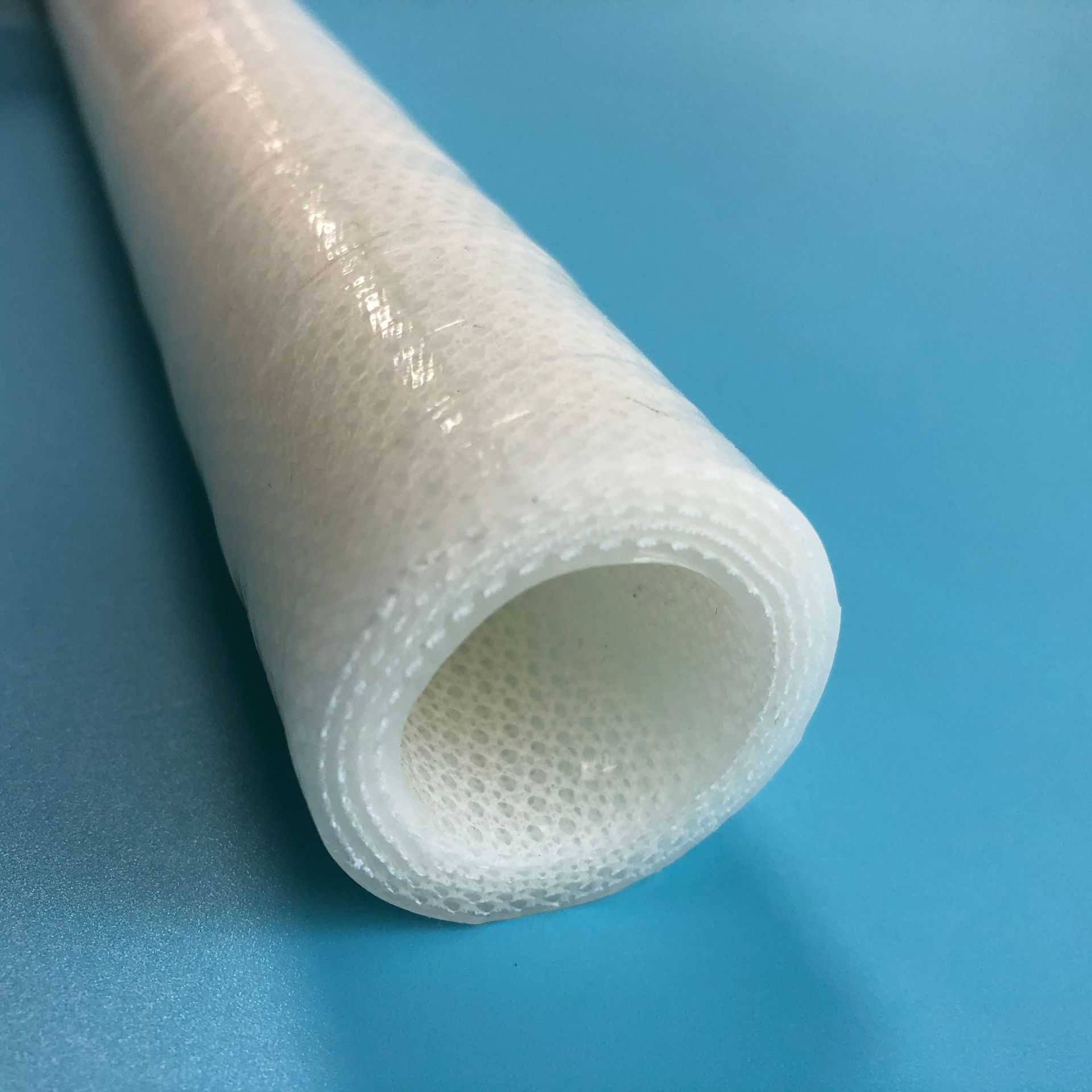 现货供应卫生级硅胶编织管 铂金硫化硅胶软管品质保证