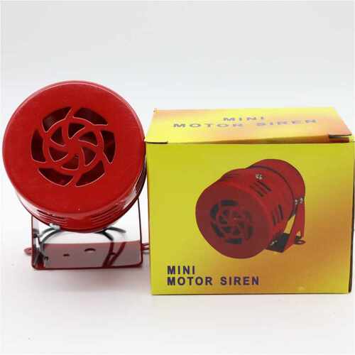 经久耐用喇叭风螺蜂鸣器 MS-190马达报警器 220V24v12V防空警报器