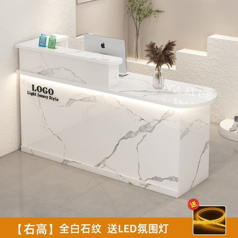 吧台收银台前台接待台招待前台柜台服务台简约商业吧台可跨境