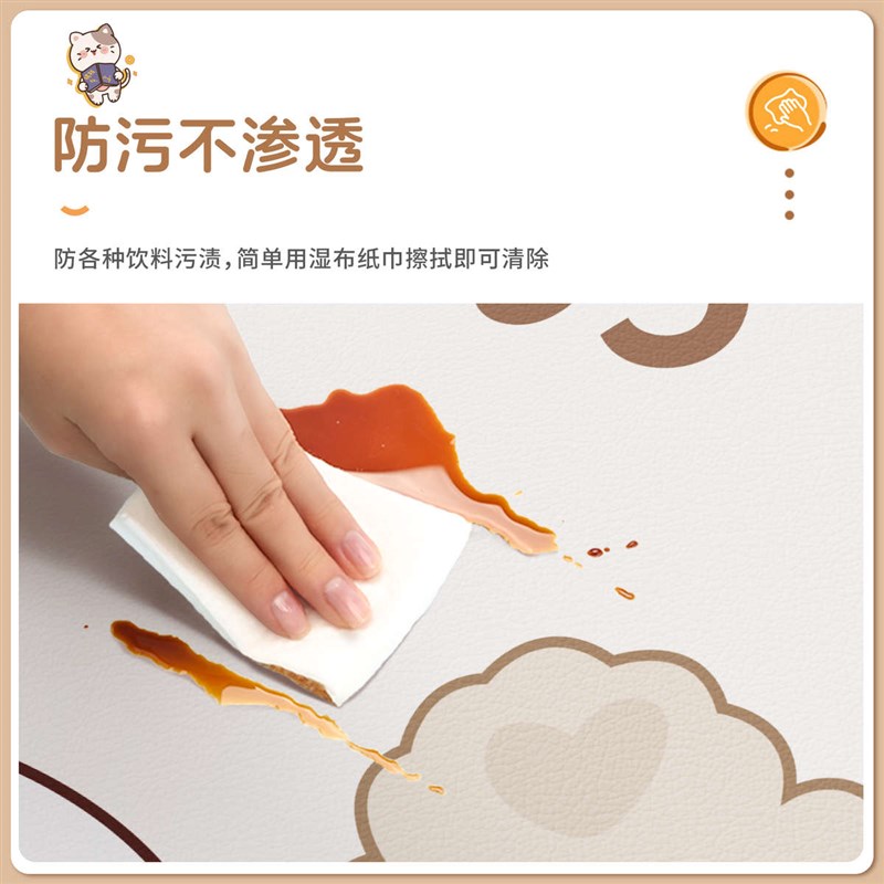 书桌垫子写字台桌面保护电脑办公桌布学生儿童女孩学习桌专用桌垫