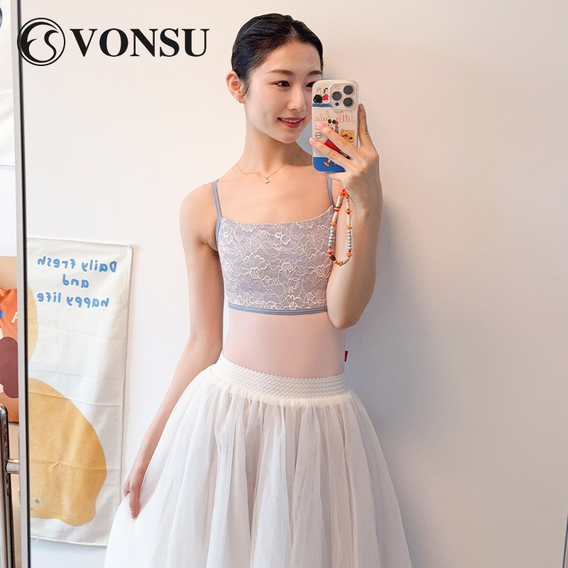 梵舒芭蕾舞练功服舞蹈连体服