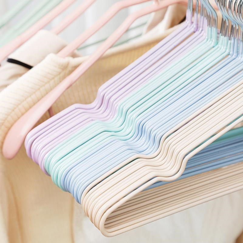 40 Pcs/Lot plastic Clothes Hangers Dress Coats Hanger holder