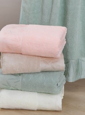 Bamboo fiber bath towel increases water absorption竹纤维浴巾