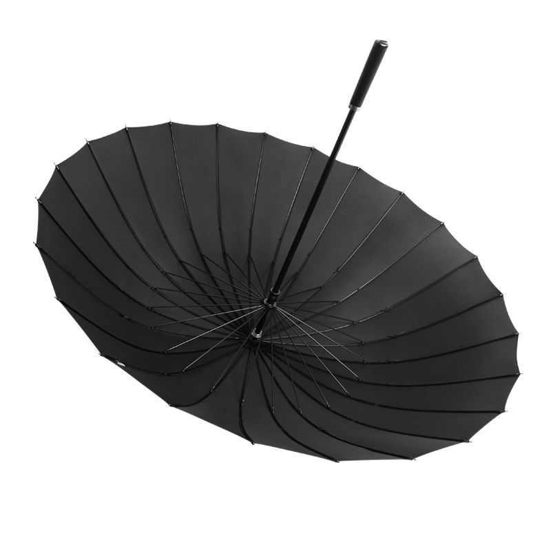 24骨男士长柄伞直柄超大号双人加固学生晴雨加大雨伞两用防风伞