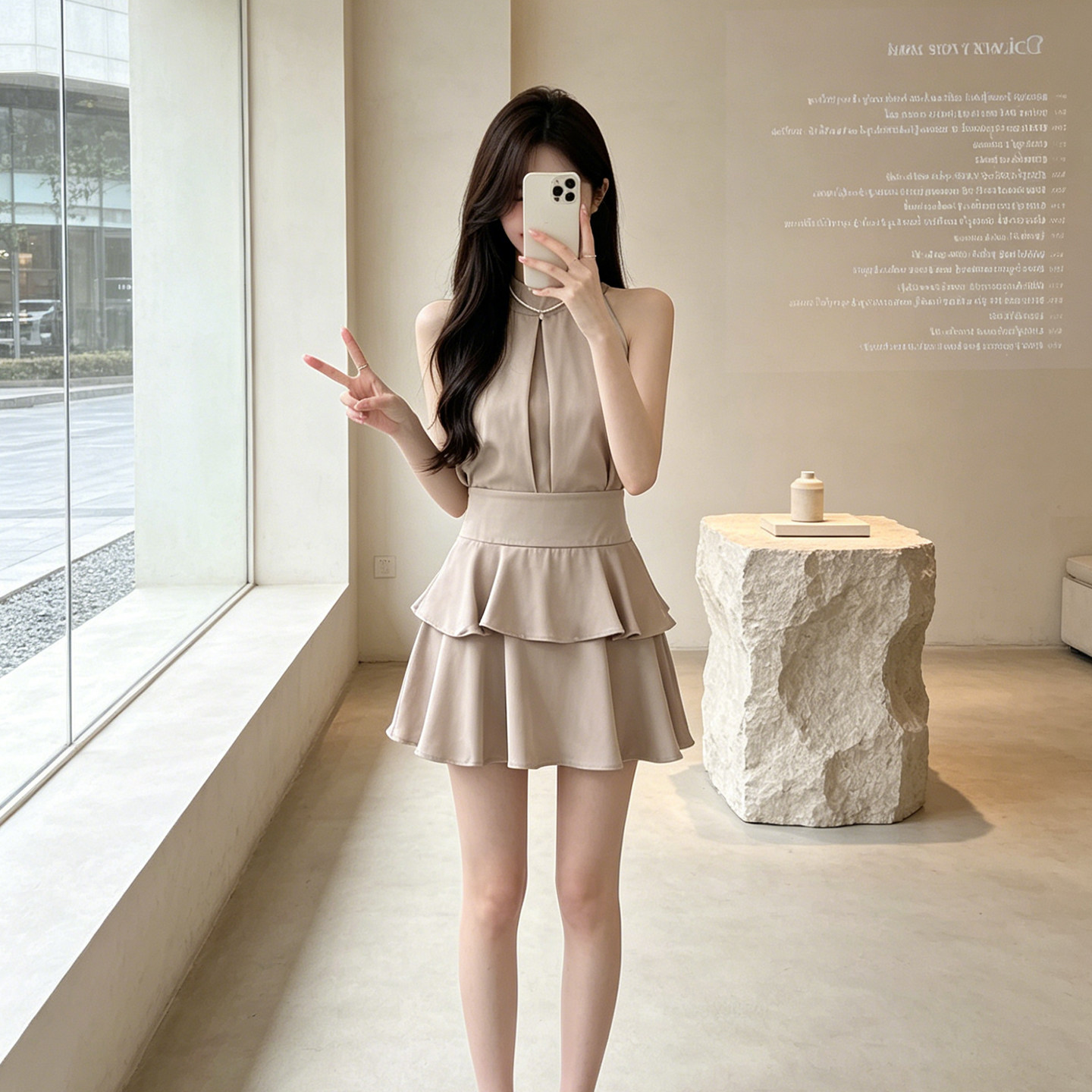 YanHe淡人高知穿搭一整套小个子2026流行裙子短裙套装两件套夏季