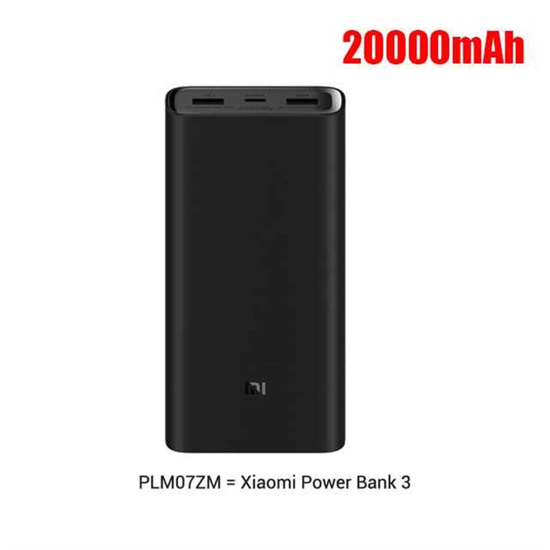 Original Xiaomi Power Bank 3 20000mAh Mi Powerbank SBC 45W