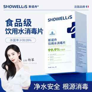 饮用水净水片户外净化水食用级二氧化氯户外净化水井水官方旗舰店