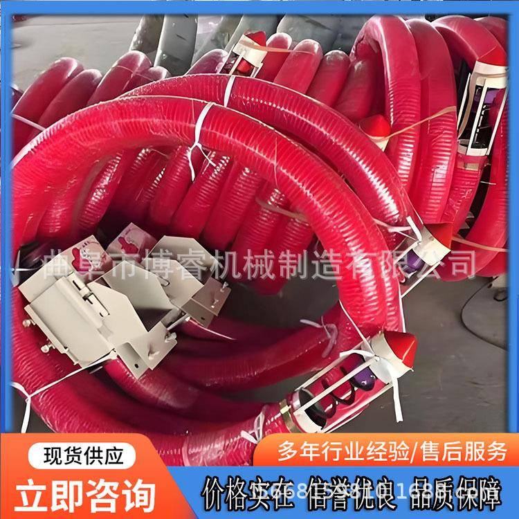 两相电吸料机现货软管绞龙玉米装车上料机车载软管吸粮机