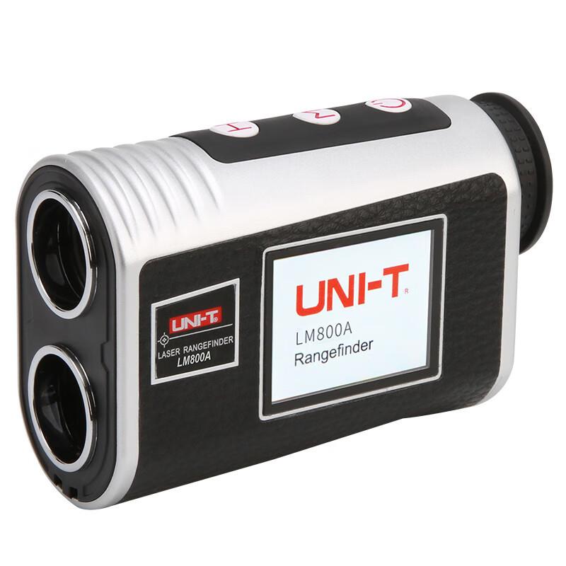 UNI-TLM800A户外激光测距仪高尔夫距离测量仪侧显屏800米