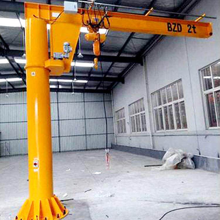 追达机械供应单臂吊2吨电动360度旋转定柱式起重机3吨悬臂吊