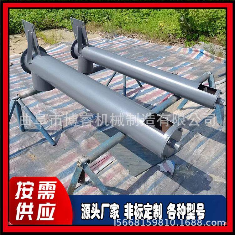 化肥颗粒螺旋提升机108管径管式绞龙提升机厂家