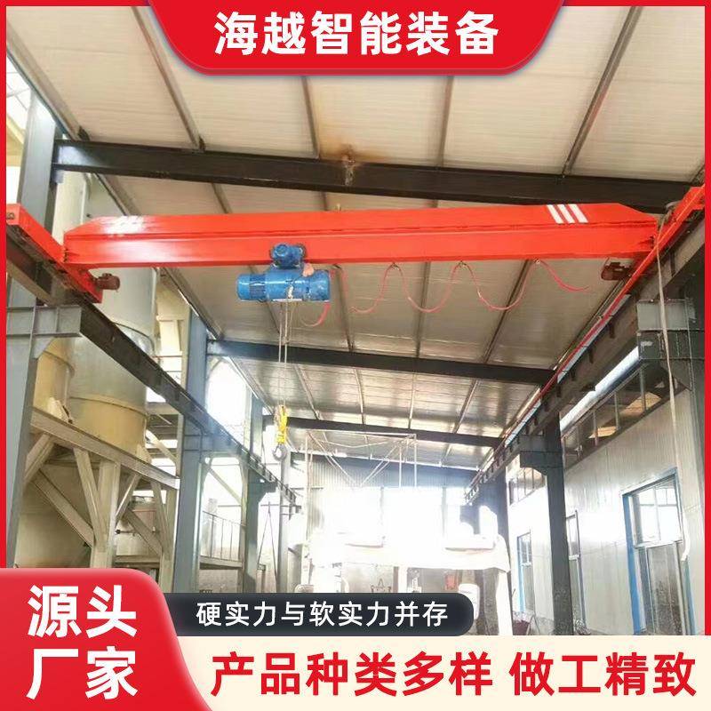 单梁桥式起重机工业5吨10吨单梁轨道行车电动无线遥控单梁起重机