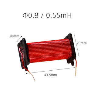 分频器电感线圈 高密度无氧铜线圈 分频专用电感 0.线 0.H