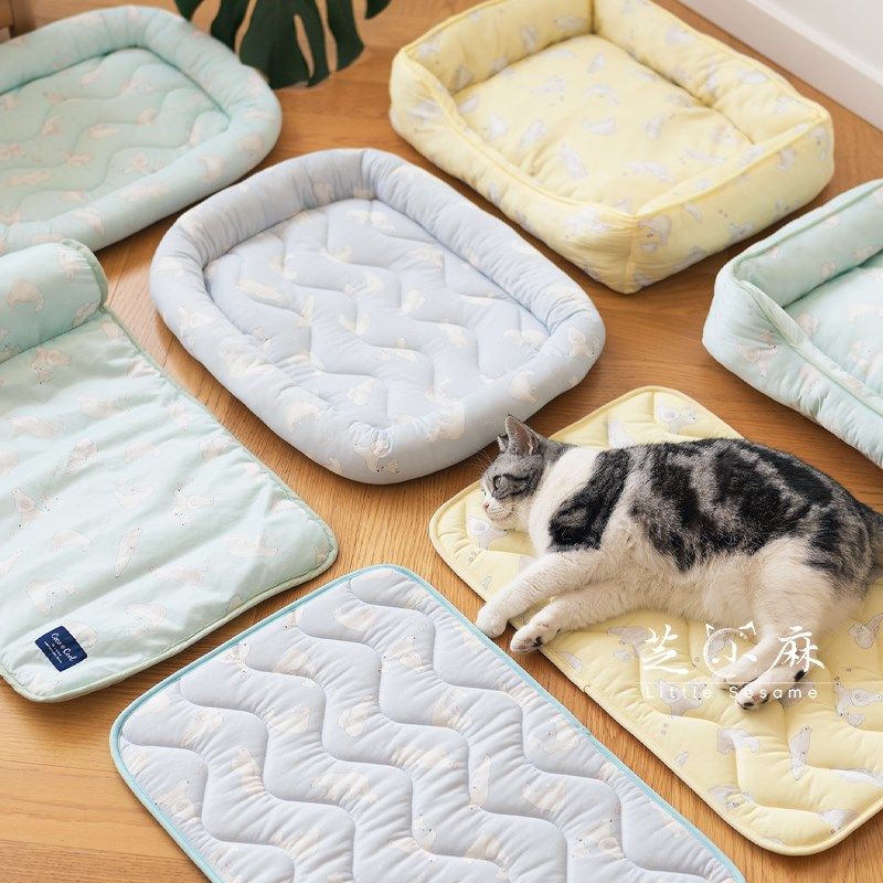 芝小麻透气降温宠物凉感垫冰丝睡垫猫窝狗窝夏天凉席冰垫猫咪凉窝,宠物/宠物食品及用品,猫狗垫子,淘宝优惠券,粉丝福利购,淘宝优惠卷