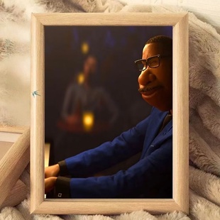 心灵奇旅周边木质相框摆台桌面摆件可个性定制图片送朋友纪念礼物