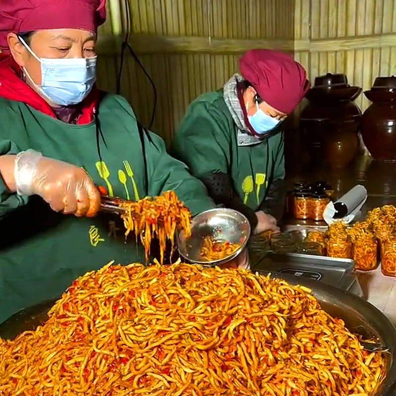 广西特产香辣木瓜丝开袋即食酱菜新鲜木瓜丝干瓶装咸菜榨菜下饭菜