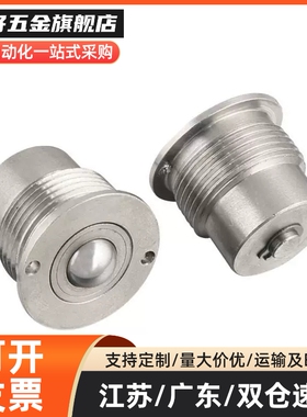 PFSSR3 4 5 6 8 10台阶光身球头定位珠 重载型加长压入式球头柱塞