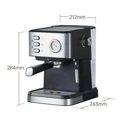 20bar espresso coffee Maker machine 意式拿铁打泡奶浓缩咖啡机